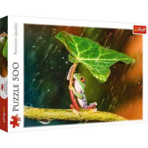 Puzzle Trefl 500el Zielony parasol